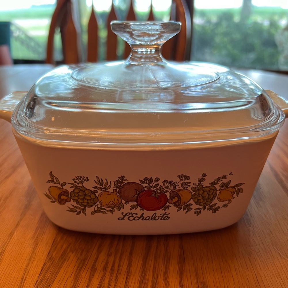 Vintage "Spice of Life" Corning Ware 1970s Casserole Dish